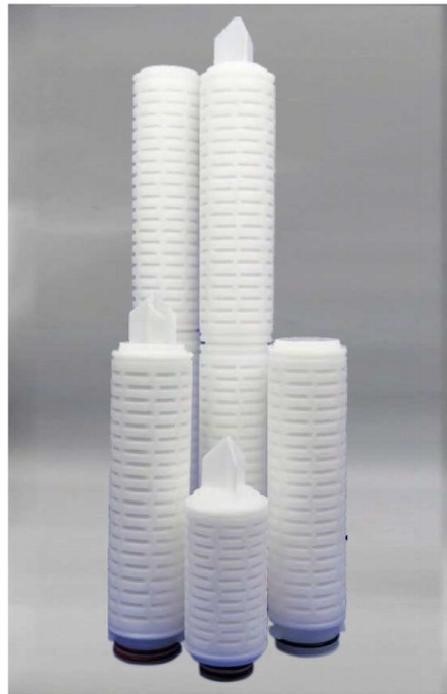 yetrophobicpoyvinylideneFluoride PD Pleated Catidge