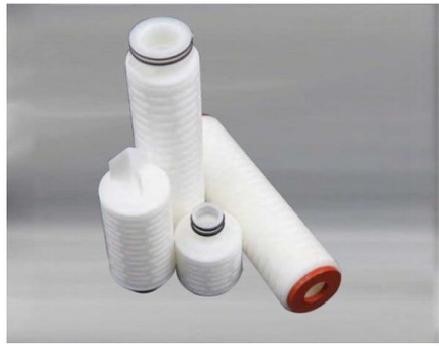 Fiberglass Membrane Pleated Filter Cartridge